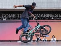 【ロッテ】ZOZOマリンの試合前に「フリースタイルバスケットボール」「ダブルダッチ」「BMX フラットランド」をご覧あれ