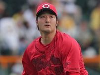 広島・床田寛樹「バットはグリップをギリギリまで細くしてもらいました。今年こそ1本、本塁打を打ちたい」／九番打者