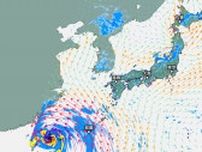 「台風3号」大型で非常に強い勢力で先島諸島に最接近　沖縄地方は24日夜にかけ「線状降水帯」発生する可能性　最大瞬間風速65メートル予想
