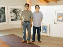 個性豊かな木版画　関で県出身・舩坂さんとマレーシア人・サイドさんが2人展