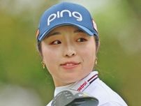 女子ゴルフ・佐久間朱莉、5アンダーで単独首位　今季は2度、優勝逃し「1日でも早くリベンジしたい」