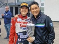 18歳の「Juju」こと野田樹潤が今季初の海外レース「BOSS GP」開幕戦に出場「リスクを負う駆け引きは避けた」SFに備えて経験を重視