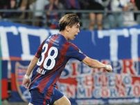 FC東京・安斎颯馬、プロ初ゴール　J1のホーム通算600点の記念弾で磐田と引き分け