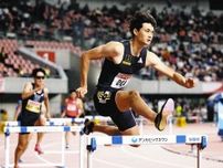 豊田兼、400m障害で日本人3人目の47秒台！自身初の五輪切符手にし「次はパリ五輪で決勝の舞台に」
