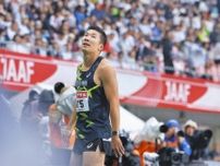 桐生祥秀、10秒26で5位　元日本記録保持者、100メートルでのパリ五輪切符は厳しく【陸上日本選手権】