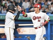 広島・坂倉、５７年ぶり３度目＆セでは初の球宴満塁弾「いい感じで振り抜けました」納得の一撃に笑顔