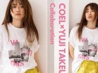 【COEL】ユニセックス仕様!YUJI TAKEUCHIとのコラボTシャツを発売♪