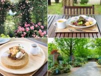 バラが見頃♪ 「ローザンベリー多和田」で、美しいお庭やランチ＆スイーツとともに優雅な時間を