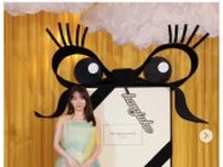 桜井日奈子、イベント参加時のドレス姿に反響「メルヘンチックでキュート」「ティンカーベルみたい！」