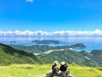 【宮崎県 2024年版】  夏の絶景・風物詩10選 「鏡山」 海が鏡のように美しい絶景スポット