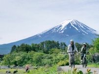 富士山を眺めながらの贅沢ライド！  河口湖サイクリングで楽しむ  コーヒーブレイクと山梨の手仕事
