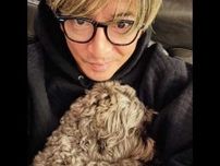 木村拓哉、愛犬とのラブラブショットを公開｢心癒される｣｢アムちゃんになりたい｣