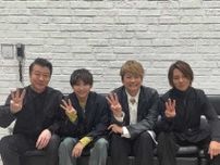 『スリーピース！』香取慎吾、22年ぶりの4ショットに歓喜！「また見たいドラマです！」