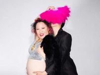 バービー、第1子妊娠を”急遽撮影した”マタニティフォトとともに発表　祝福コメント続々