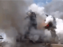 「北朝鮮の不良弾薬が暴発し吹き飛ぶロシア兵」衝撃の瞬間