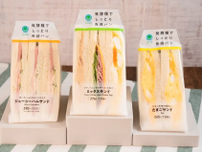 ファミリーマート、「サンドイッチ」の包装で年間約30トンのプラ削減へ