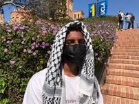 「イスラエル援助の投資をやめて」　米UCLAの学生が流血も恐れず抗議し続ける理由