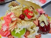 “青森の宝石”をケーキに　ハートビート使用　八戸の洋菓子店で限定販売