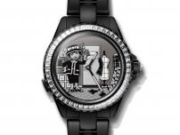 前代未聞のシャネルの時計！　腕の上ではハサミを持ったマドモアゼル シャネルがお仕事中　世界限定100本、3872万円！！