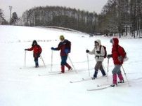 クロスカントリースキー　歩くスキー教室半日コース／1日コース