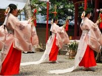 率川神社 三枝祭