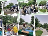 西葛西「新田6号公園」フリーマーケット（8月）