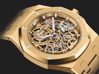 オーデマ ピゲ“繊細なオープンワーク”の「ロイヤル オーク」腕時計、イエローゴールド製の新作