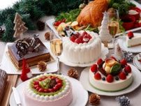 横浜・ホテルニューグランドの2023年クリスマス、苺×ピスタチオの鮮やかなムースケーキなど