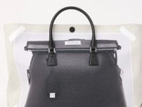 メゾン マルジェラ“だまし絵”「5AC」デニムトートバッグ、レザーハンドル付き - 大阪で先行発売