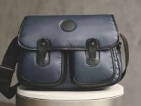 ブルックス ブラザーズ×ハンティング・ワールドのバッグ、“ブレザー着想”ネイビーの機能性素材で