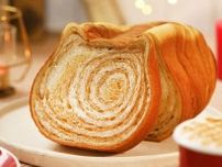 ねこ型食パン「ねこねこ食パン」冬限定フレーバー“キャラメルマキアート”、やさしい大人の甘さ