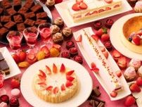 帝国ホテル 大阪「苺スイーツバイキング」旬の苺を堪能できるタルトやケーキ、ブランド苺3種食べ比べも