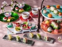 手毬寿司＆春の食材を楽しむ“和のアフタヌーンティー”、ザ・プリンスギャラリー 東京紀尾井町で