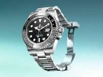 ロレックス「GMT マスター Ⅱ」24年新作腕時計、グレー×ブラックベゼルにグリーンのモデル名