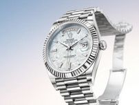 ロレックス腕時計「デイデイト」24年新作、グラデーションダイアルのエバーローズゴールド製など
