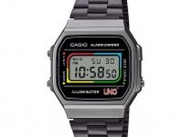 カシオ×カードゲーム「UNO」のデジタル腕時計、“ワイルドカード”着想ダイアル＆バックライト