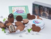 フェアリーケーキフェアの夏限定「チョコミント生バターサンド」ミント香るメレンゲ＆猫クッキーの菓子缶も