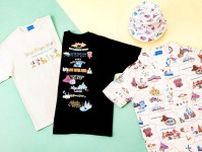 東京ディズニーリゾート“パークマップ”着想グッズ、エルサやミッキーマウス＆エリア描いたTシャツなど
