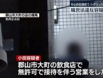 【トクリュウ中心的人物か…郡山市の風営法違反事件で28歳の男を逮捕】福島県でトクリュウ逮捕は5人目