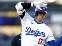 【速報】大谷翔平選手が第一打席でツーベースヒットを記録　7月最初の試合で１番指名打者で先発出場