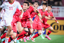 韓国は10大会連続五輪出場ならず　選手＆監督退場…インドネシアに不覚、PK戦の末に8強敗退