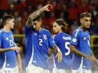 イタリア代表、EURO最速…開始23秒の失点に現地注目　「ホラーな発進」も逆転勝利で安堵