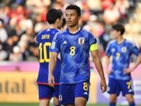 U-23日本代表主将・藤田譲瑠チマ「本当にキツい試合でした」。自身の大会MVPにも言及【U-23アジアカップ】