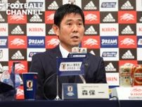 「戦術の浸透度を…」サッカー日本代表監督がシリア戦も3バック起用を示唆？「思い切ってプレーを…」【W杯アジア2次予選】