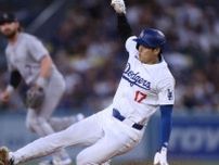 大谷翔平、メジャー通算100盗塁→今季初の盗塁死　日本選手で3人目偉業も…直後にまさか