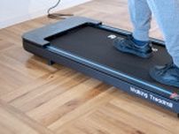 運動も収納もスマートに！スマートウォッチとシームレスに連動できる「Mobvoi Home Walking Treadmill」をレビュー