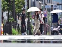 危険な暑さ、岐阜市で初の猛暑日　２１人熱中症搬送、６日は雷雨予想も