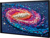 宇宙の大きさを実感。3,091ピースでつくるレゴの「天の川銀河」