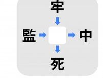 分かる人は３秒でひらめく　□に入る漢字は何？【穴埋めクイズ】