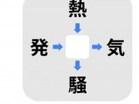 粘り強く考えてみると…　□に入る漢字は何？【穴埋めクイズ】